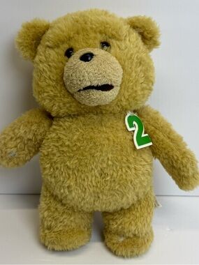 Talking TED 2 Movie Teddy Bear 9" Plush Best Buy Exclusive  2014 NOT WORKING